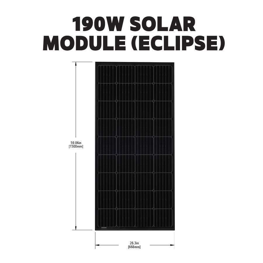 Go Power 190W RIGID Eclipse Solar Panel – Master Overland
