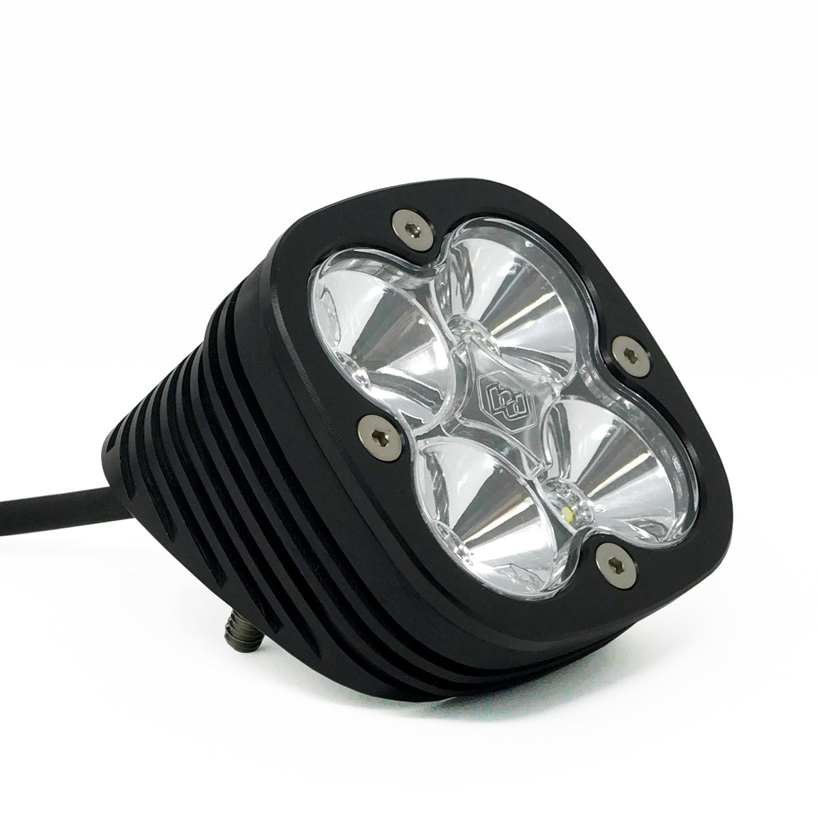 Designs　Flush　Clear　Baja　LED　Lens　Light　Pod　552006　Black　Work-　Mount　(Angled