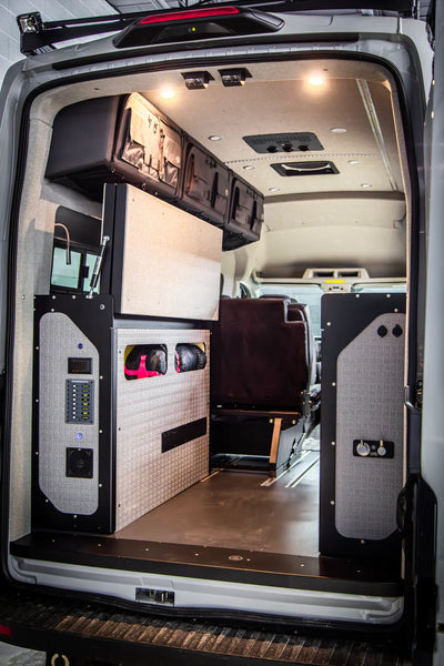 Rover Vans Rover Garage System - Ultimate 3-in-1 Bed/Desk/Storage for Sprinter or Transit Vans