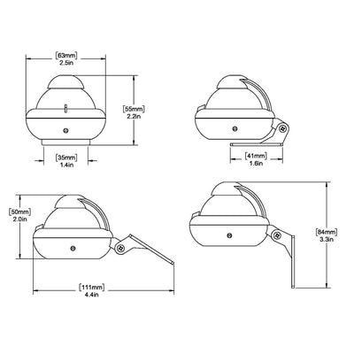 Ritchie X-10-M Sport - Bracket Mount - Gray [X-10-M]