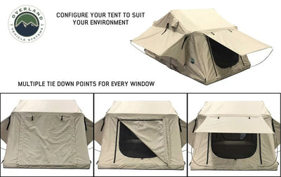 Overland Vehicle Systems (18119933) TMBK 3 Overlanding Rooftop Tent