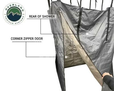 Overland Vehicle Systems (18199909) Vehicle Camping Shower & Privacy Room