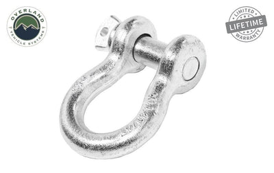 Overland Vehicle Systems (19019905) Recovery Shackle 3/4″ 4.75 Ton (Zinc)