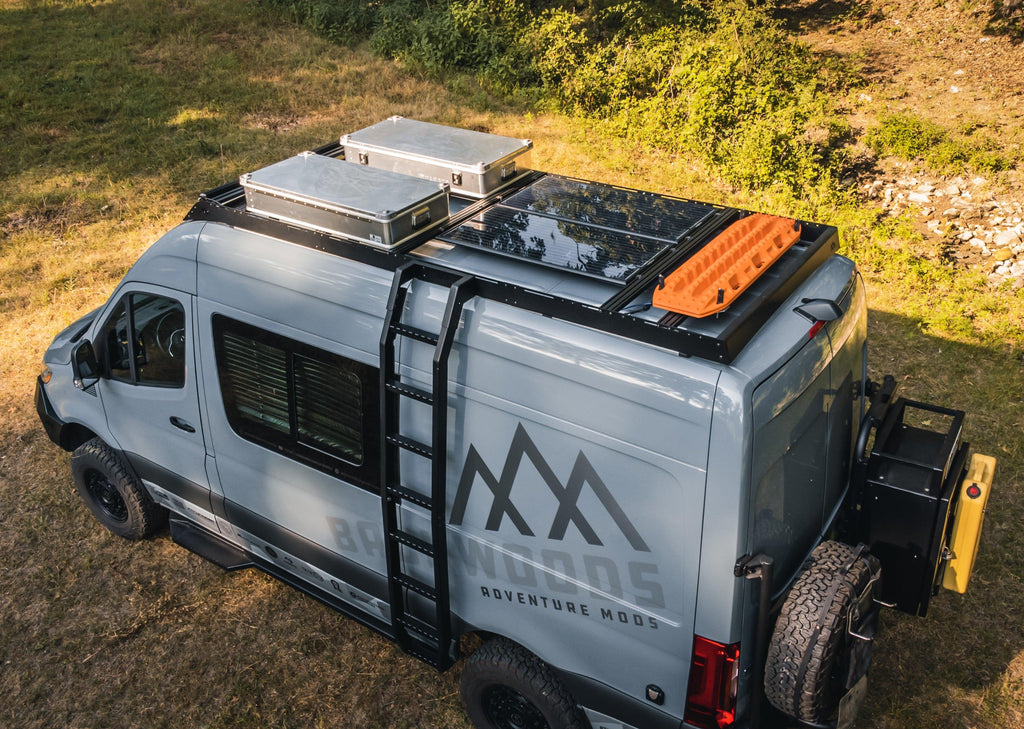 Backwoods Adventure Mods Mercedes Sprinter & Sprinter Revel (2007+) DRIFTR Roof Rack