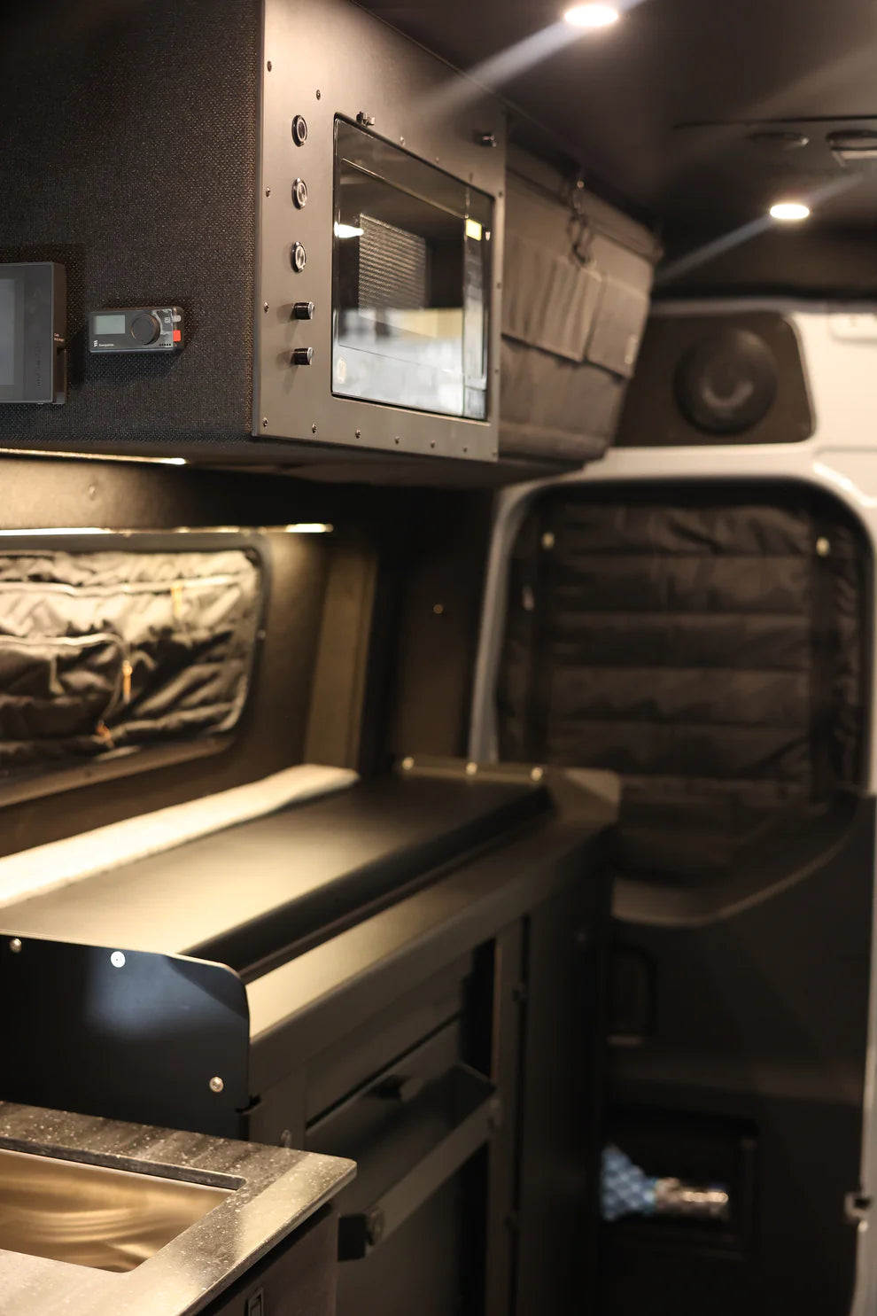 Rover Vans Rover Garage System - Ultimate 3-in-1 Bed/Desk/Storage for Sprinter or Transit Vans