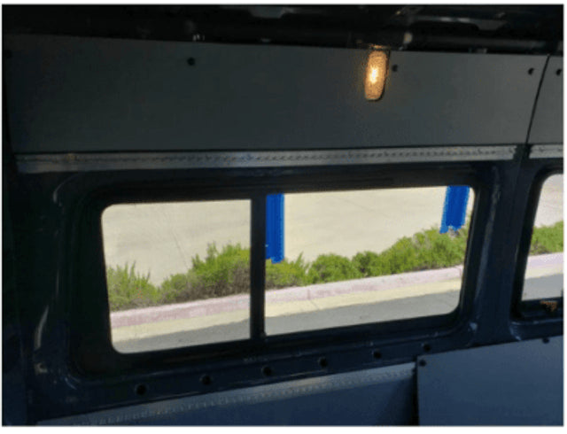 AM Auto Driver Side Rear Solid Window for Mercedes Sprinter 144″ | MS06-L2M-HSS P