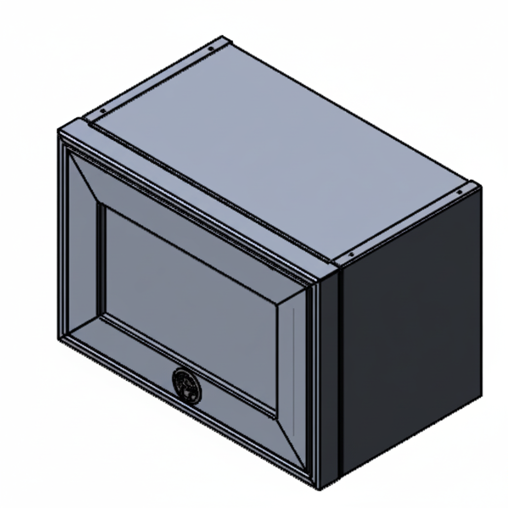 23" Ekko Cabinet - 23"x14.5"x16" - Passenger Side