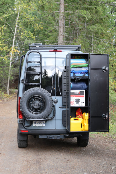 Tec Vanlife Sprinter Two-in-one Tire Ladder Carrier