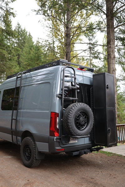 Tec Vanlife Sprinter Two-in-one Tire Ladder Carrier