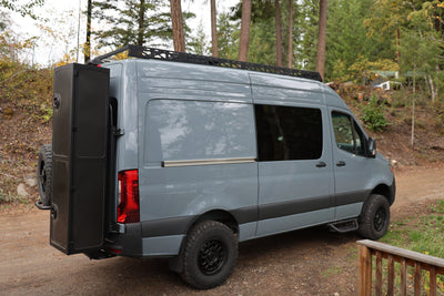 Tec Vanlife Sprinter Two-in-one Tire Ladder Carrier