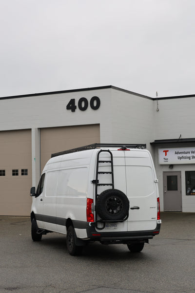 Tec Vanlife Sprinter Two-in-one Tire Ladder Carrier