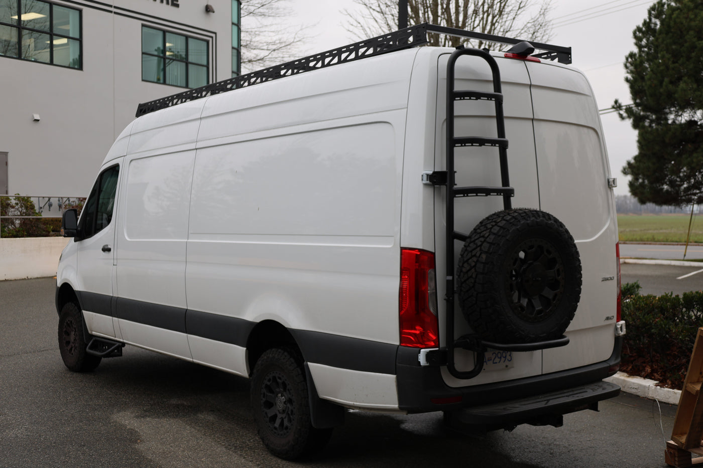 Tec Vanlife Sprinter Two-in-one Tire Ladder Carrier