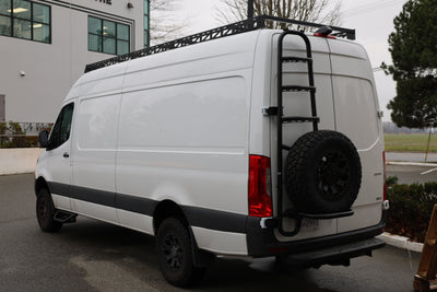 Tec Vanlife Sprinter Two-in-one Tire Ladder Carrier