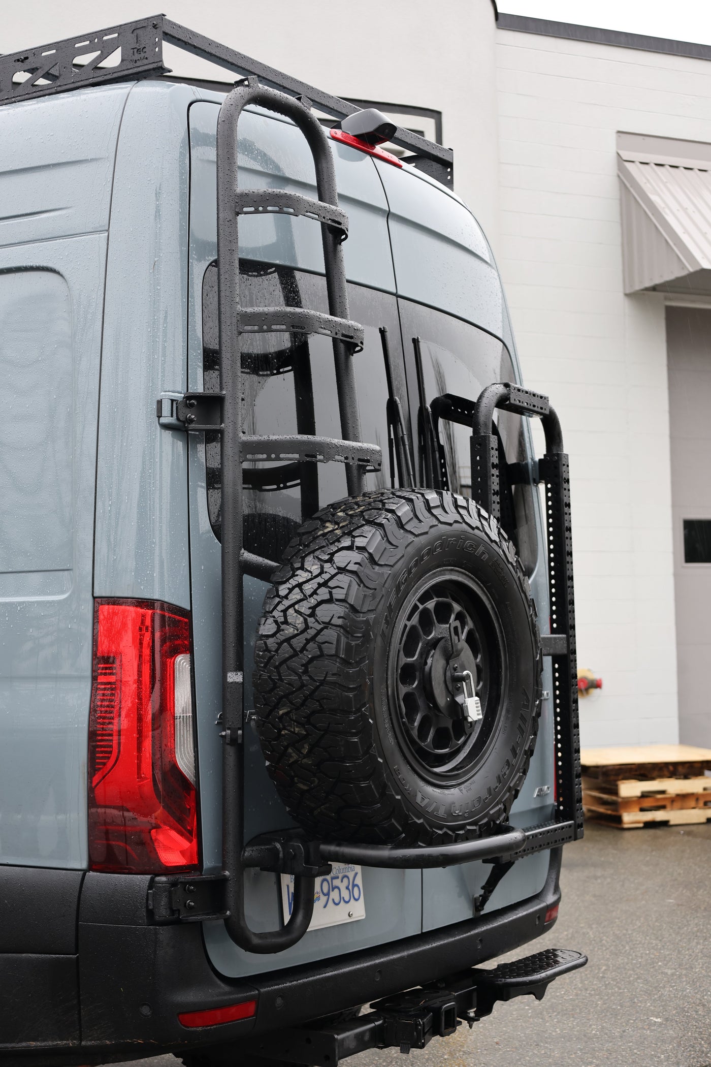 Tec Vanlife Sprinter Two-in-one Tire Ladder Carrier