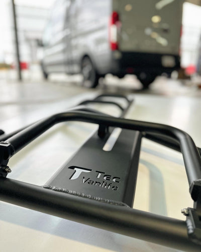 Tec Vanlife Ford Transit Two-in-One Tire Ladder Carrier