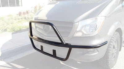 Aluminess Mercedes Brush Guard | Dodge Light Bar | Master Overland