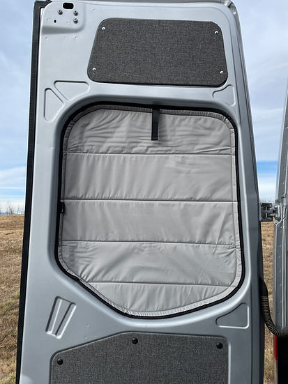 VanEssential Rear Door Covers For Mercedes Sprinter 2007-2019+