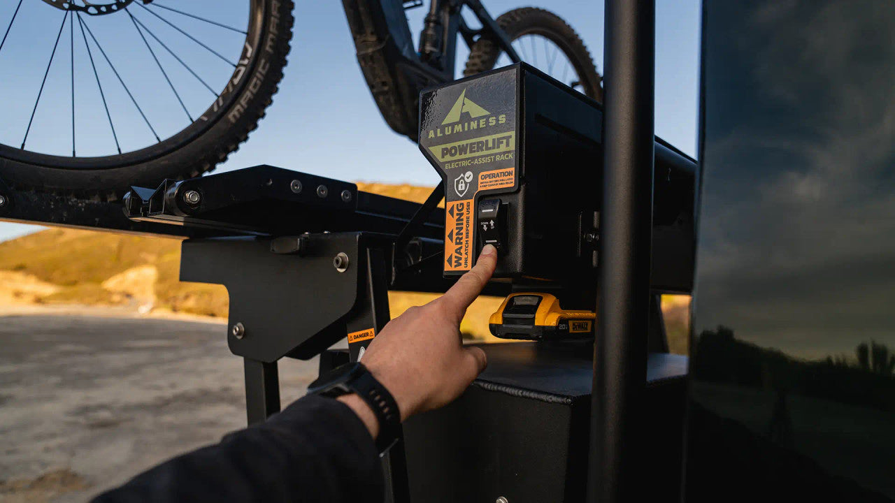 Aluminess PowerLift Bike Rack - Transit 2015+