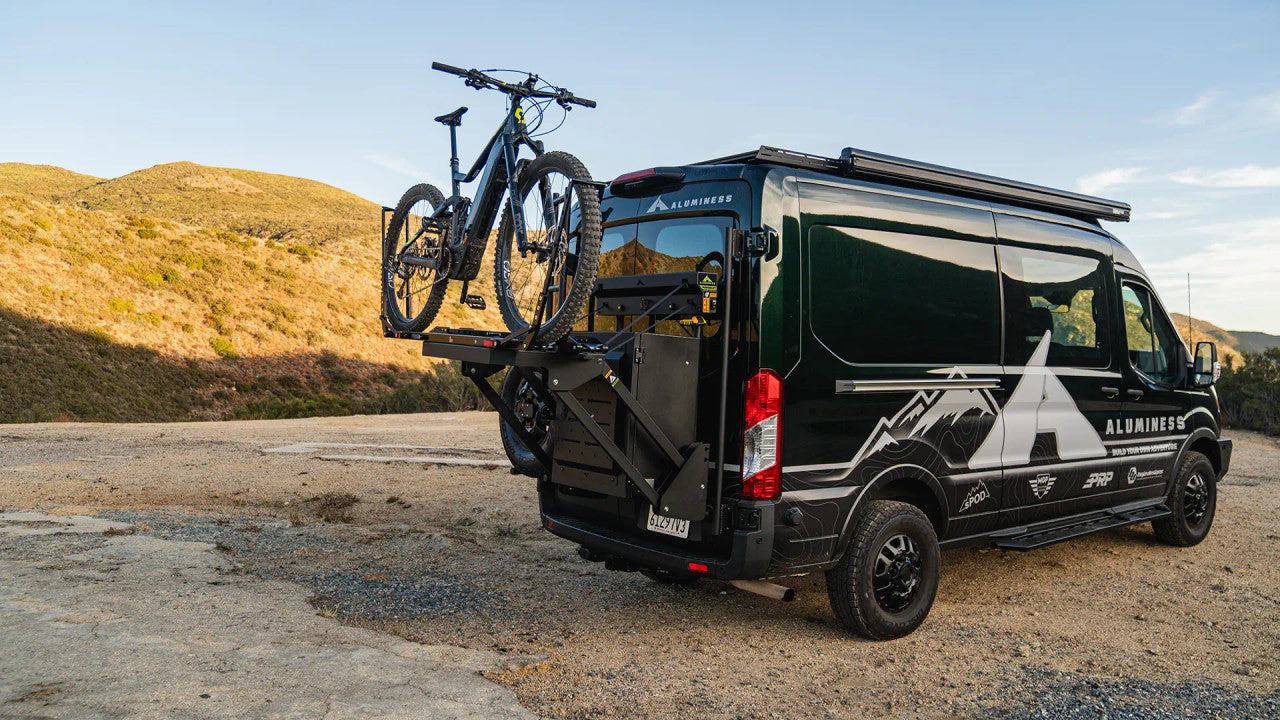 Aluminess PowerLift Bike Rack - Transit 2015+