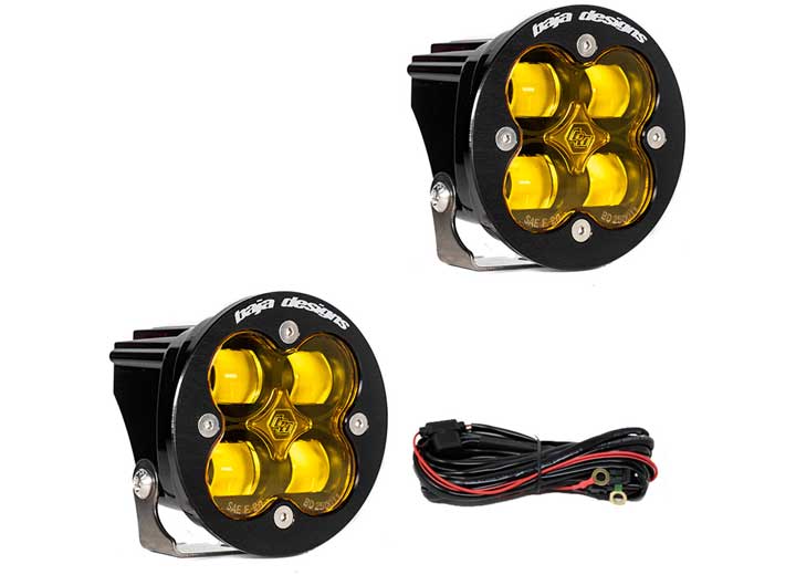 Baja Designs Squadron-R SAE LED Auxiliary Light Pod Pair - Universal