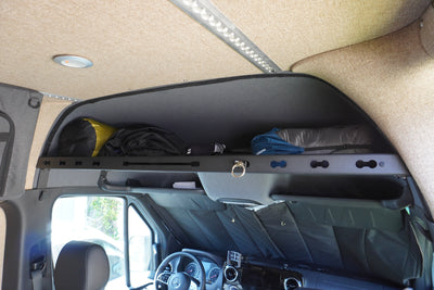 SPRINTER HEADLINER SHELF WITH L TRACK 2019+