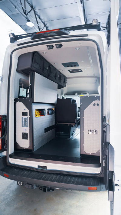 Rover Vans Rover Garage System - Ultimate 3-in-1 Bed/Desk/Storage for Sprinter or Transit Vans