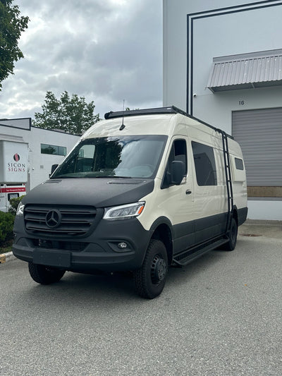 Tec Vanlife Aluminum Side Ladder for Mercedes Sprinter High Roof