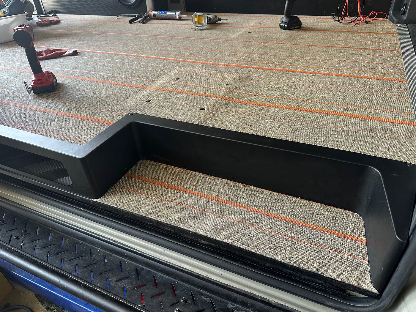 Tec Vanlife 2019+ Sprinter Sliding Door Storage Step