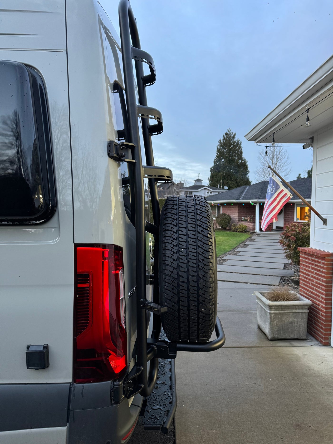 Tec Vanlife Sprinter Two-in-one Tire Ladder Carrier