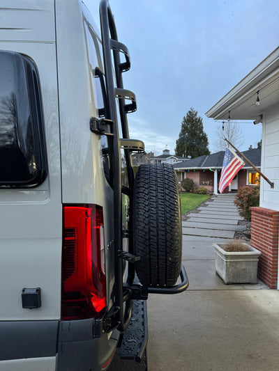 Tec Vanlife Sprinter Two-in-one Tire Ladder Carrier