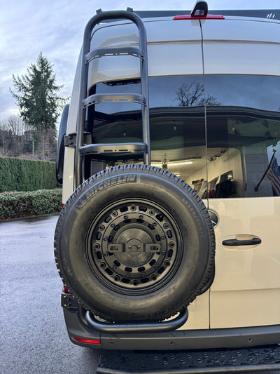 Tec Vanlife Sprinter Two-in-one Tire Ladder Carrier