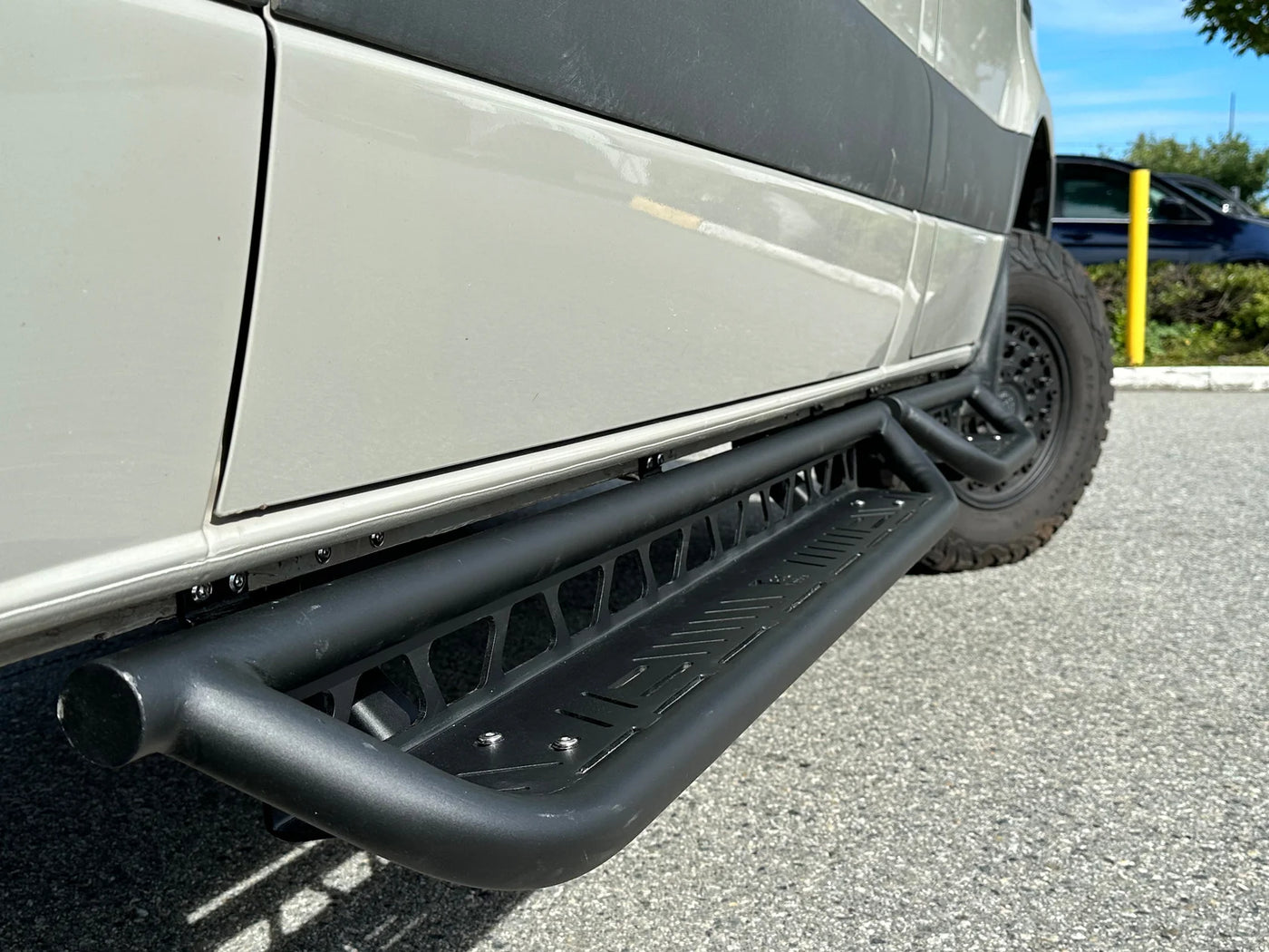 Tec Vanlife Drop Down Running Boards for Mercedes Sprinters - 3 piece