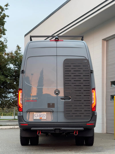 Tec Vanlife Sprinter Rear Passenger Door Aluminum Gear Rack