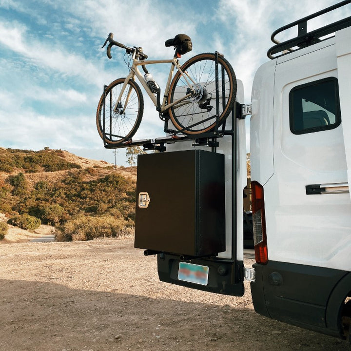 Horizontal Rear Door Combo Bike Rack Combo Master Overland