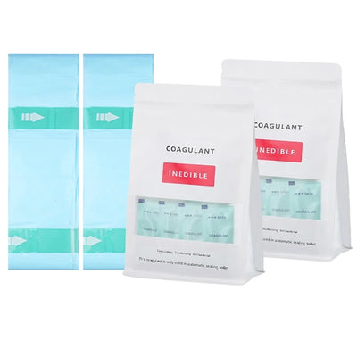 Modiwell Dry Flush Toilet Refill Bags and Coagulant