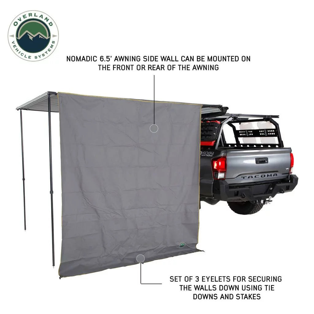 Overland Vehicle Systems (18089910) Side Wall for Nomadic Awning 2.0 (6.5 Foot)
