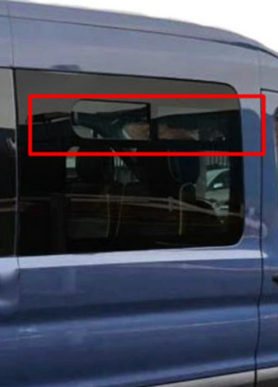 AM Auto Ford Transit Sliding Window - Passenger Side Forward Top-Slider