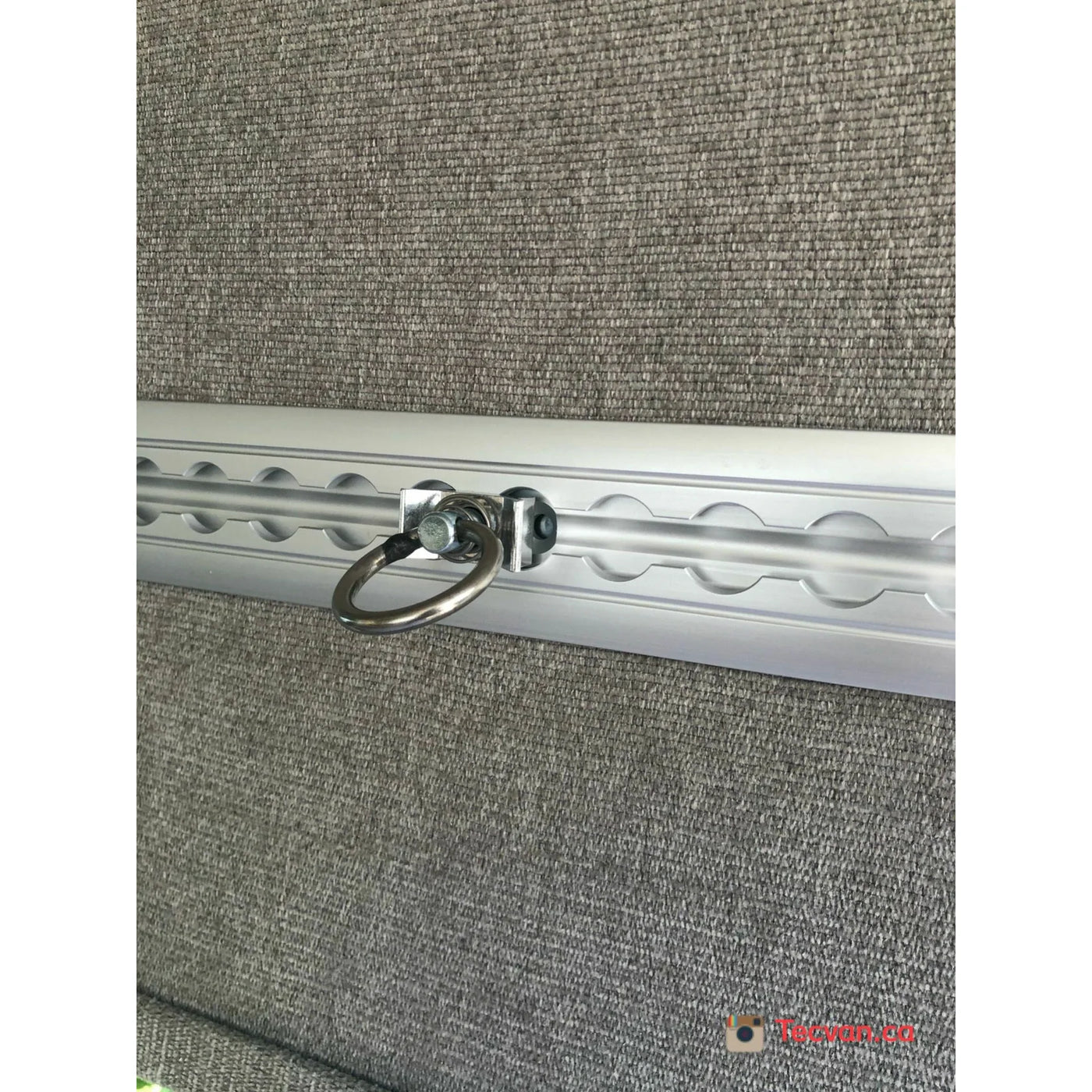 Flanged / Recessed "BEEFY" L Track | Tec Vanlife Black or Clear Anodized