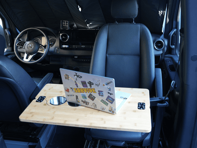 White Top Adventures Sprinter Passenger B-Pillar Table Adapter