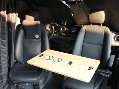 White Top Adventures Sprinter Passenger B-Pillar Table Adapter