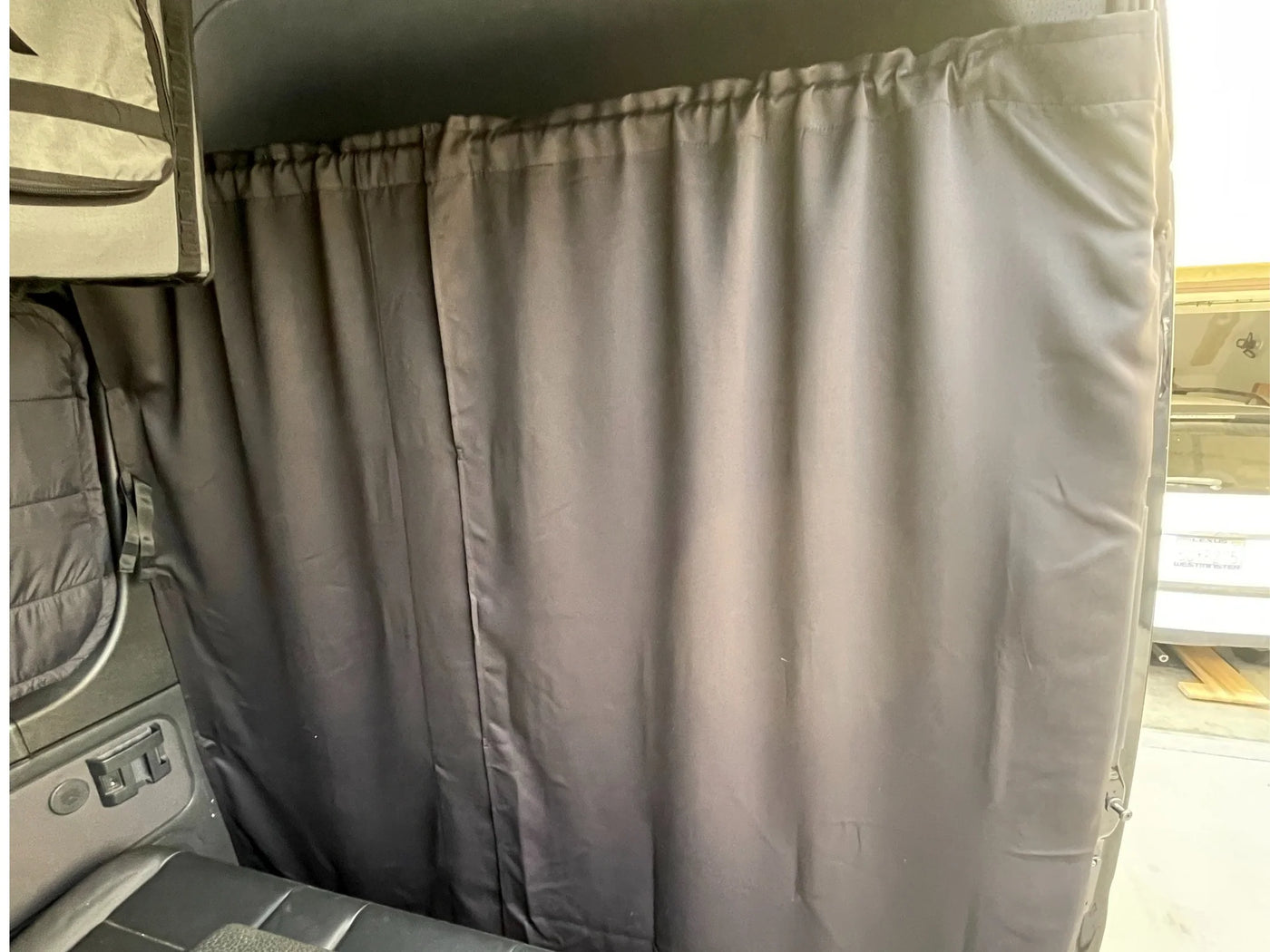 White Top Adventures Sprinter Van Aluminum Headliner Shelf (includes curtain rod and carpet liner) 2019-2024