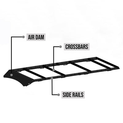 Aluminess Recon Modular Roof Rack - Sprinter 2007 - Current High Roof