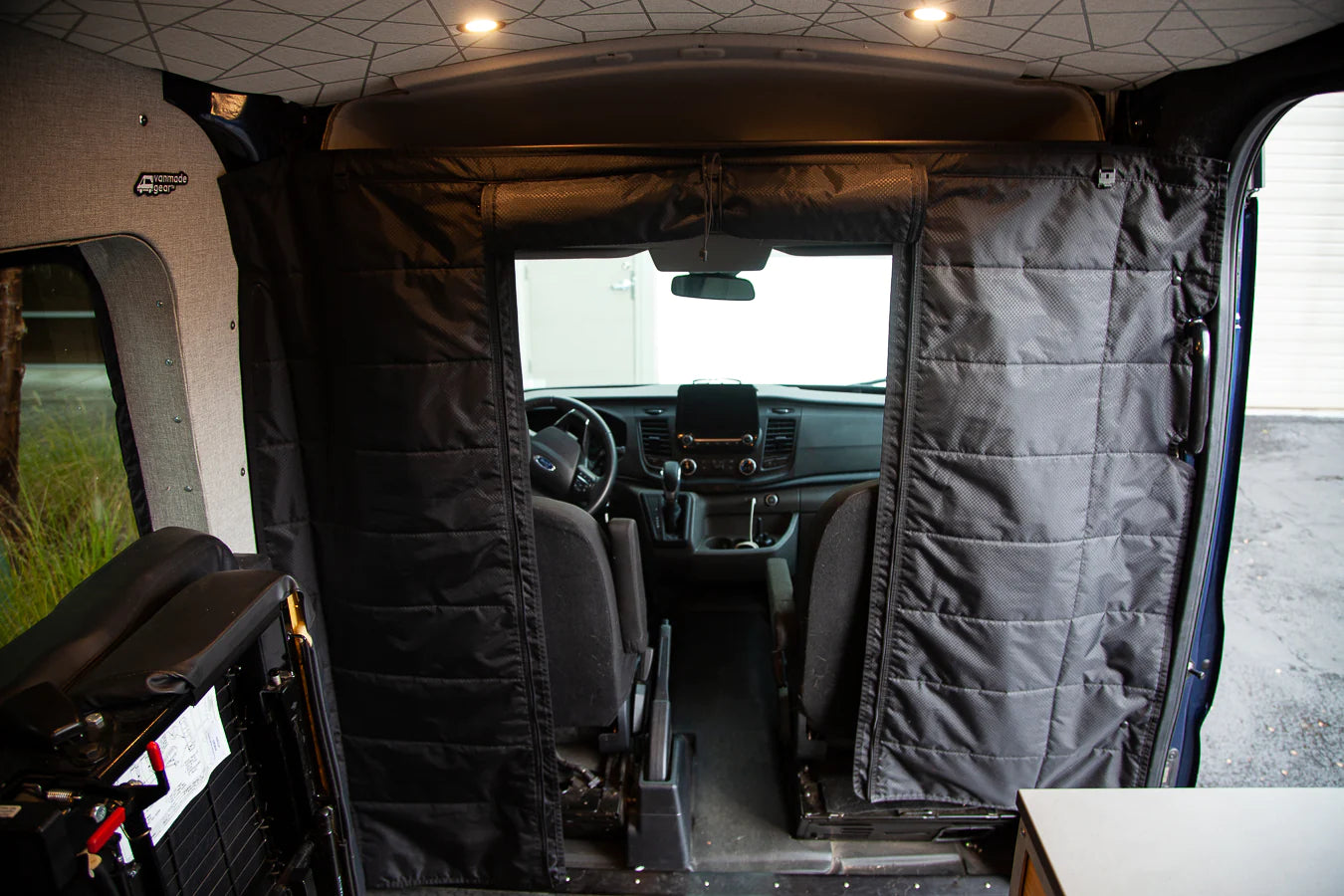 Vanmade Gear Ford Transit Three Panel Cab Partition