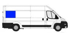 AM Auto Ram Promaster Passenger Side Rear Quarter Half-Slider Screened Window 159”EXT PB07-RS3XL-HSS P