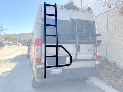 ALUMINESS Rear Door Ladder Tire/Box Mount – Ram 2014-23 Promaster