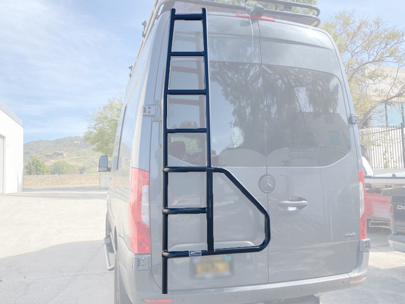 Aluminess Rear Door Ladder Combo – Sprinter 2019+ VS30