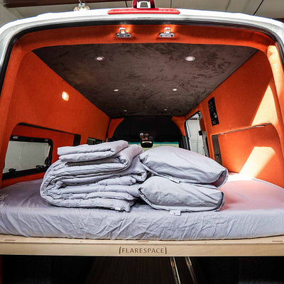 Flarespace Sheets and Bedding for Sprinter 144"