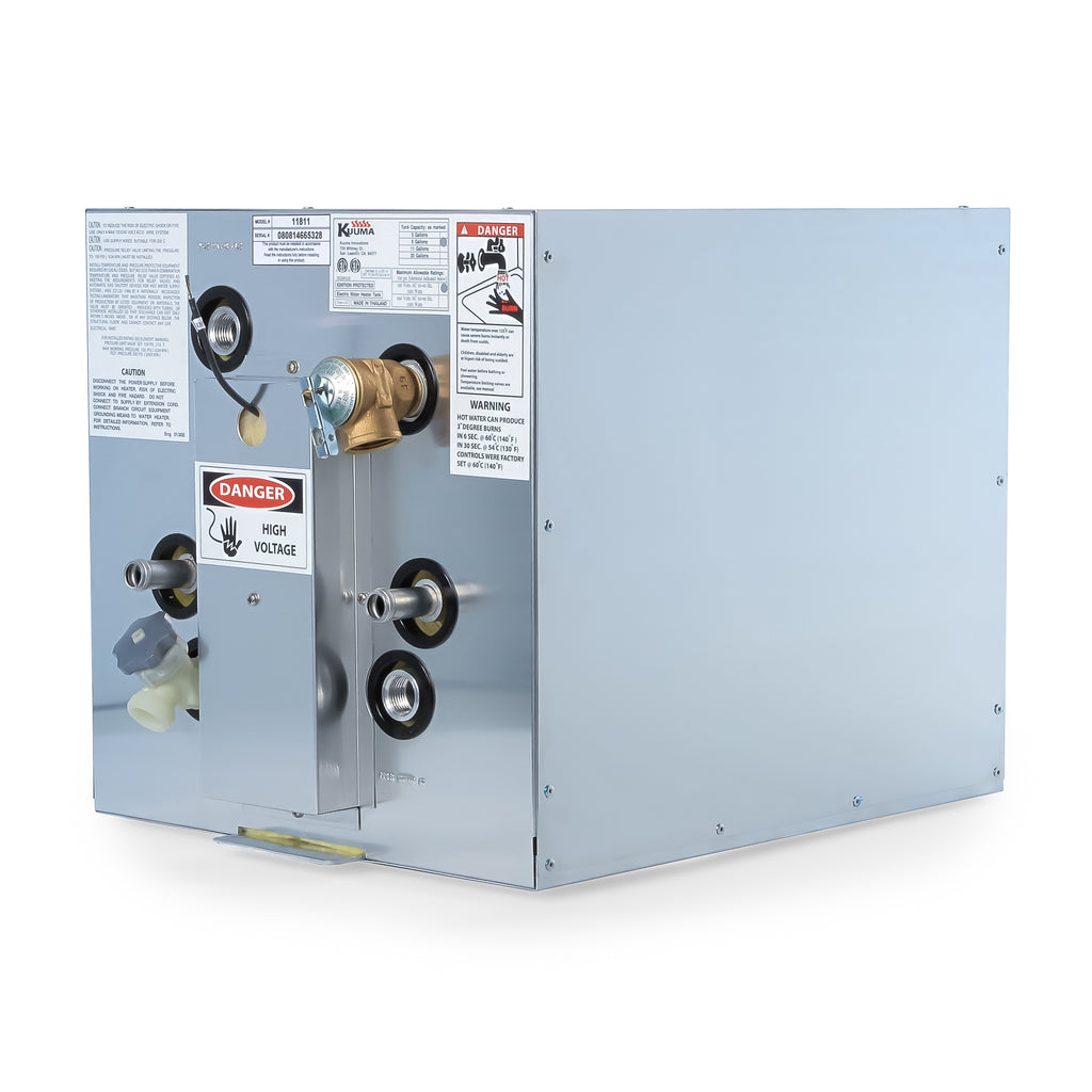 Kuuma 11811 6 Gallon Water Heater - 120V Front Heat Exchanger, L1&N Wiring
