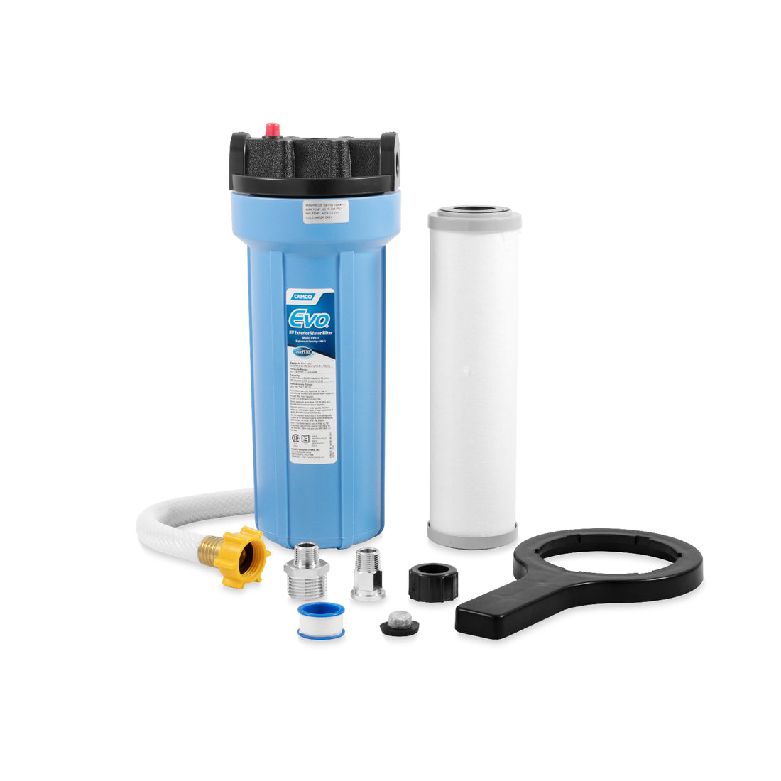 Camco 40631 EVO RV Water Filter - LLC