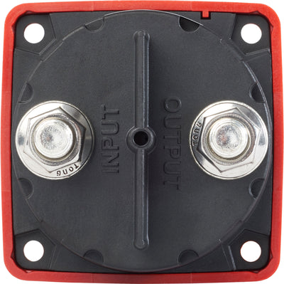 Blue Sea 6006 m-Series Mini On-Off Battery Switch with Knob - Red